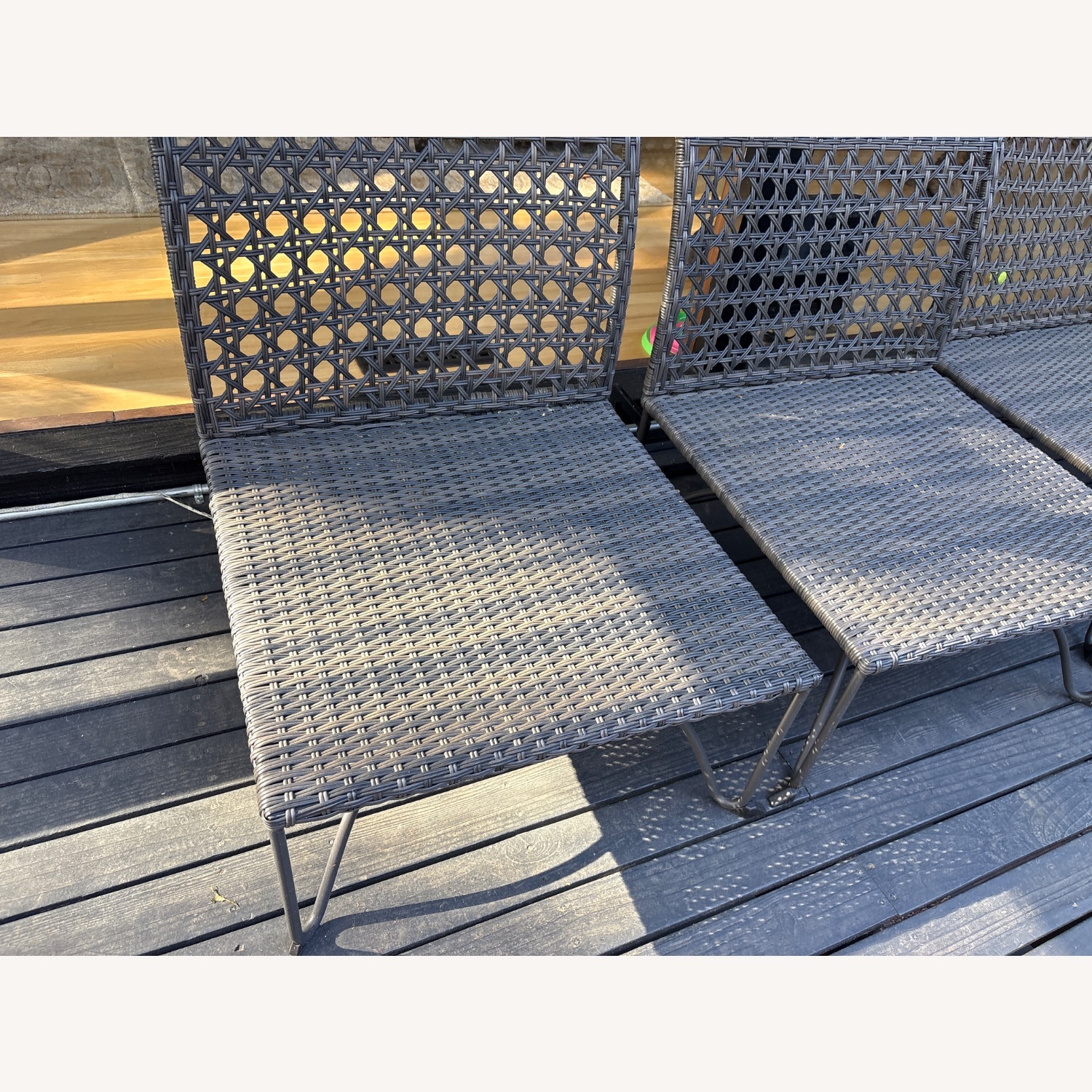 Scandinavian Designs Dark Brown Patio Furniture - image-4