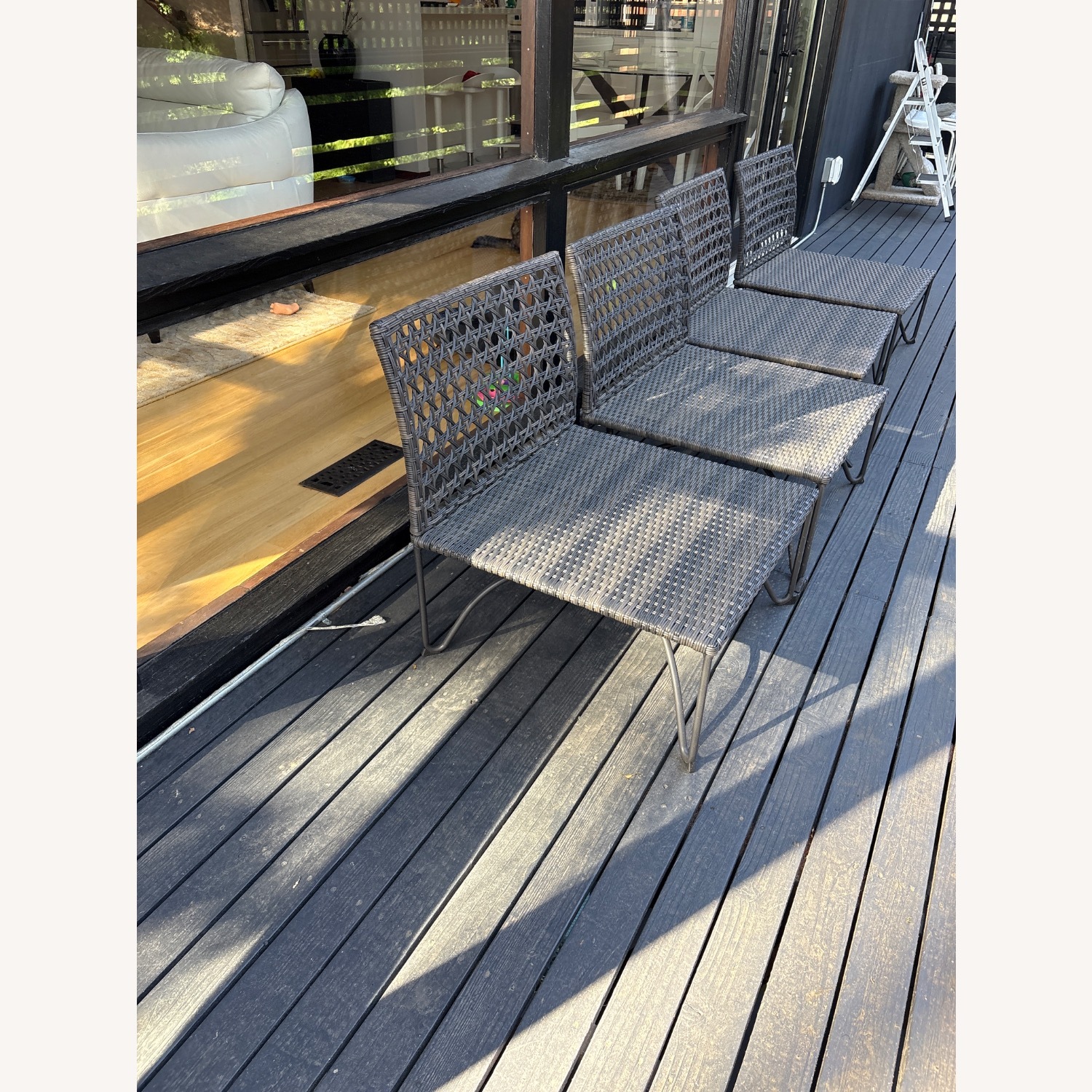 Scandinavian Designs Dark Brown Patio Furniture - image-3