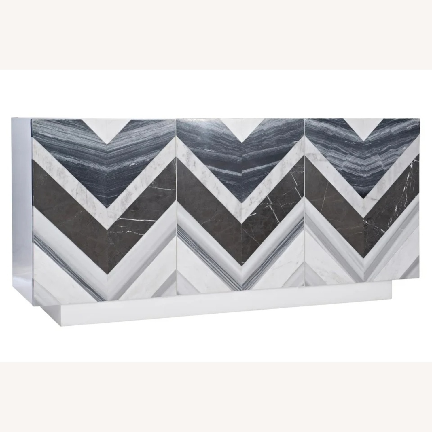 CB2 White Wood Sideboard - image-4