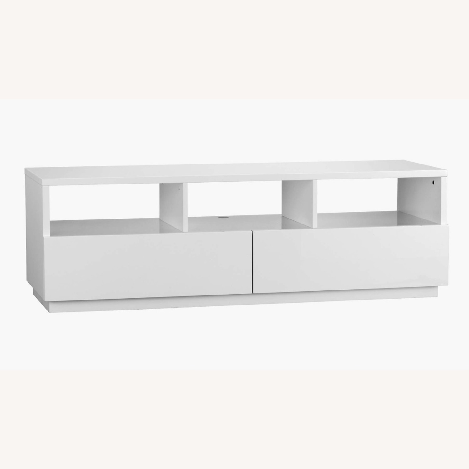 CB2 Chill White Media Storage - image-2