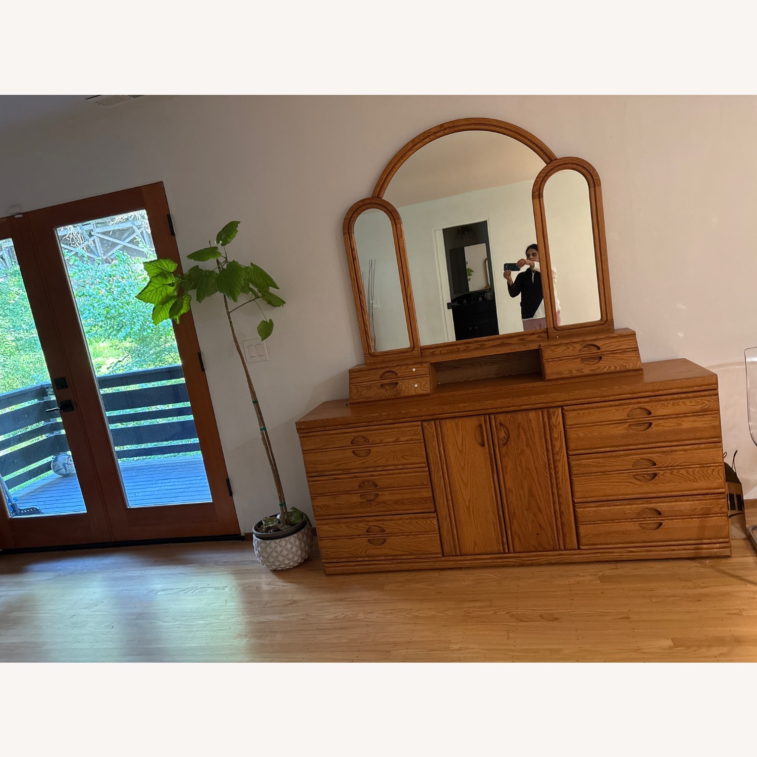 Scandinavian Designs Dark Brown Dresser - image-2