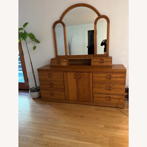 Used Scandinavian Designs Dark Brown Dresser for sale on AptDeco