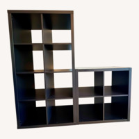 IKEA Kallax Dark Brown Bookcase