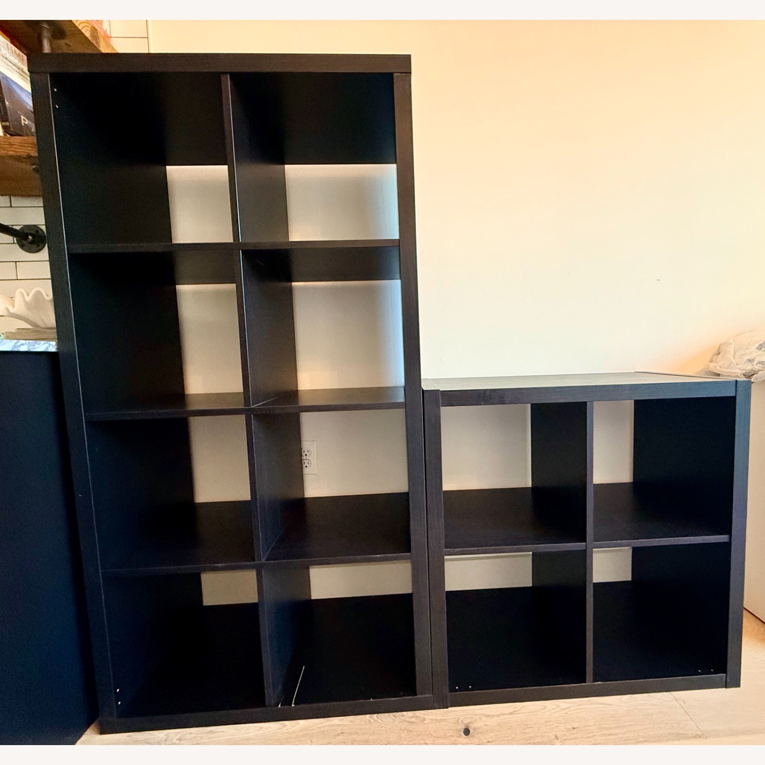IKEA Kallax Dark Brown Bookcase - image-4