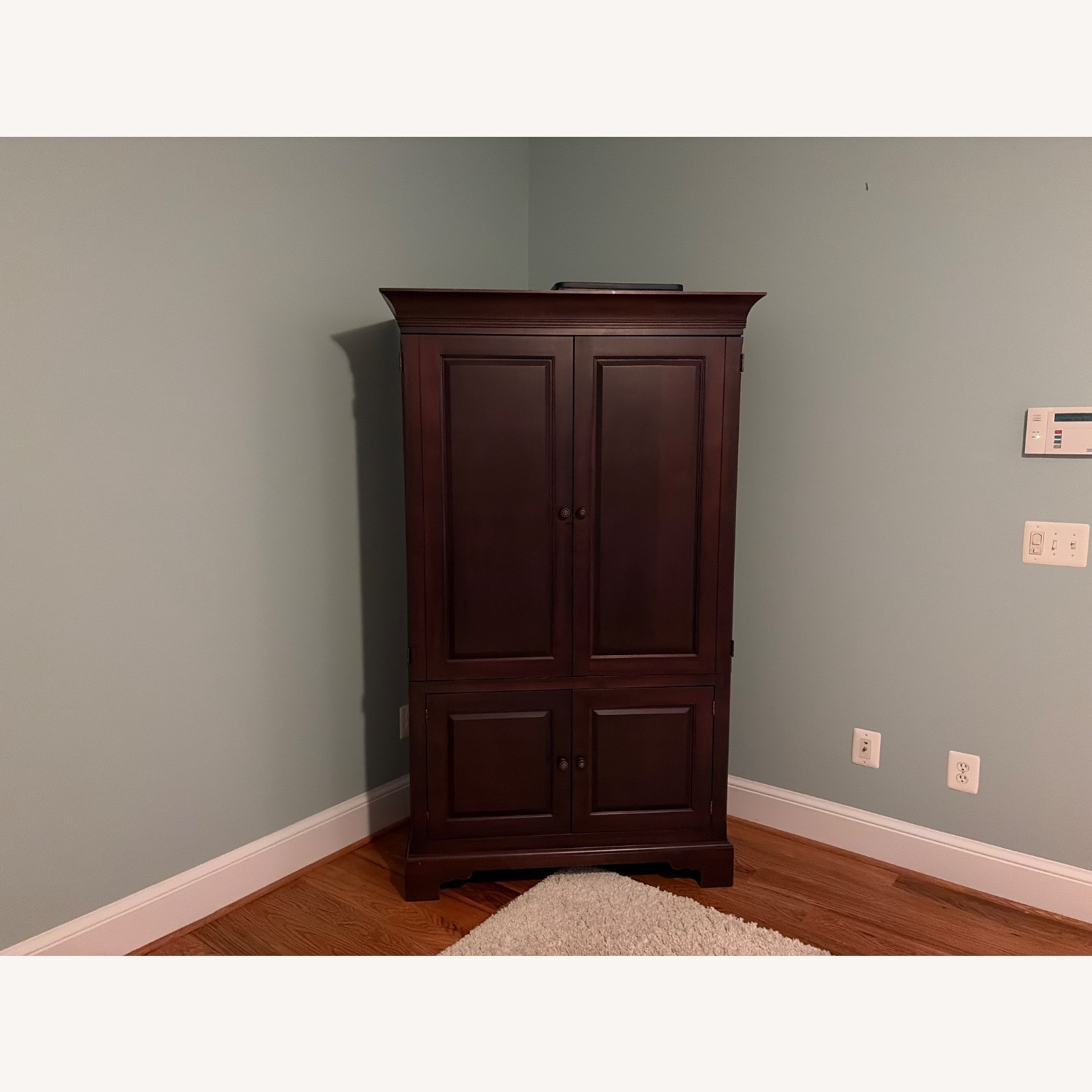 Dark Brown Armoire - image-3