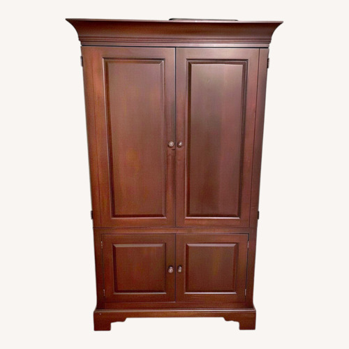 Used Dark Brown Armoire for sale on AptDeco