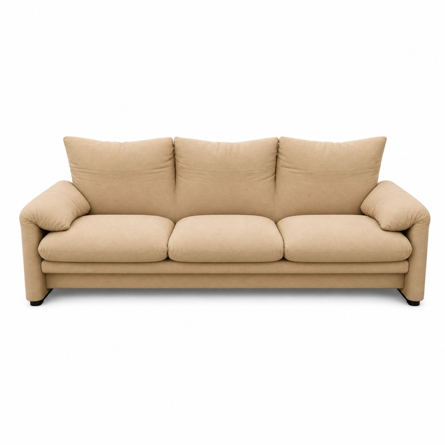 Cassina Maralunga Natural Fabric 3-Seater Sofa - image-9