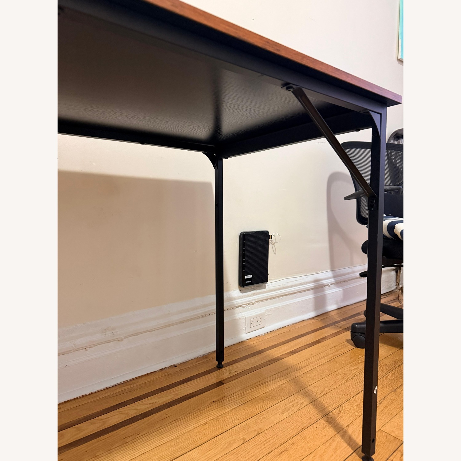 Dark Brown Desk - image-3