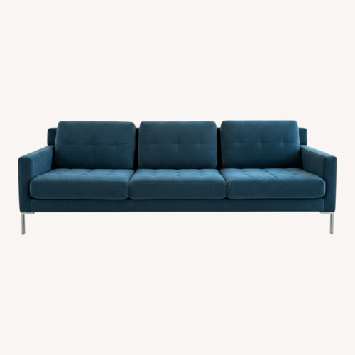 Used Coalesse Millbrae Blue Sofa for sale on AptDeco