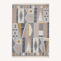 West Elm Vienna Wool Dhurrie Wool Area Rug 9' x 12'