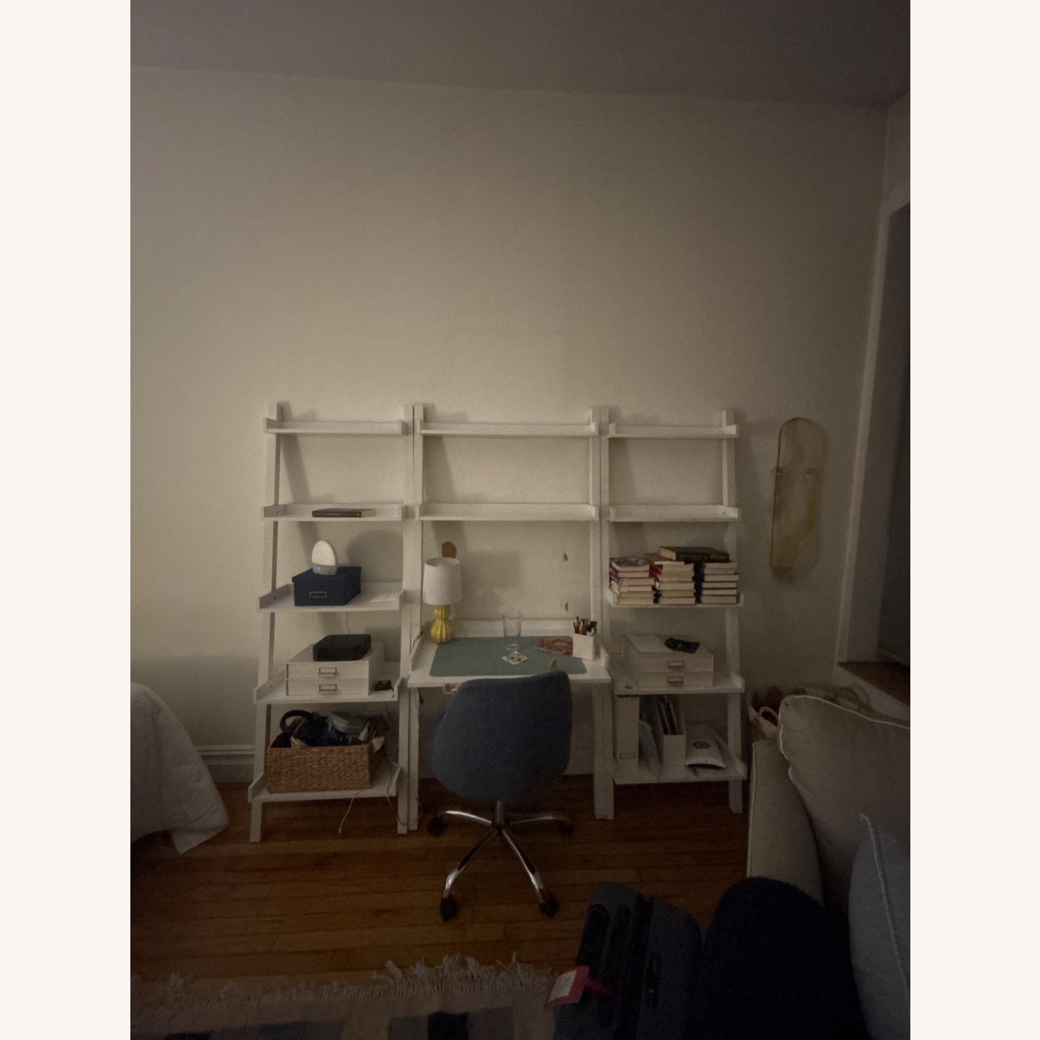 Container Store Linea White Wood Bookcase - image-3