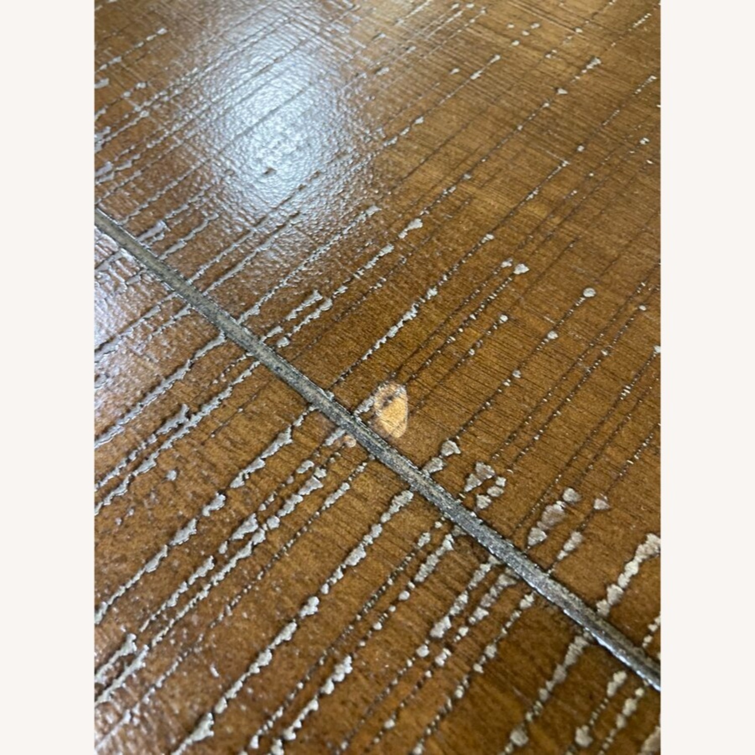 Plank Style Top w Turned Legs Dining Table - image-13