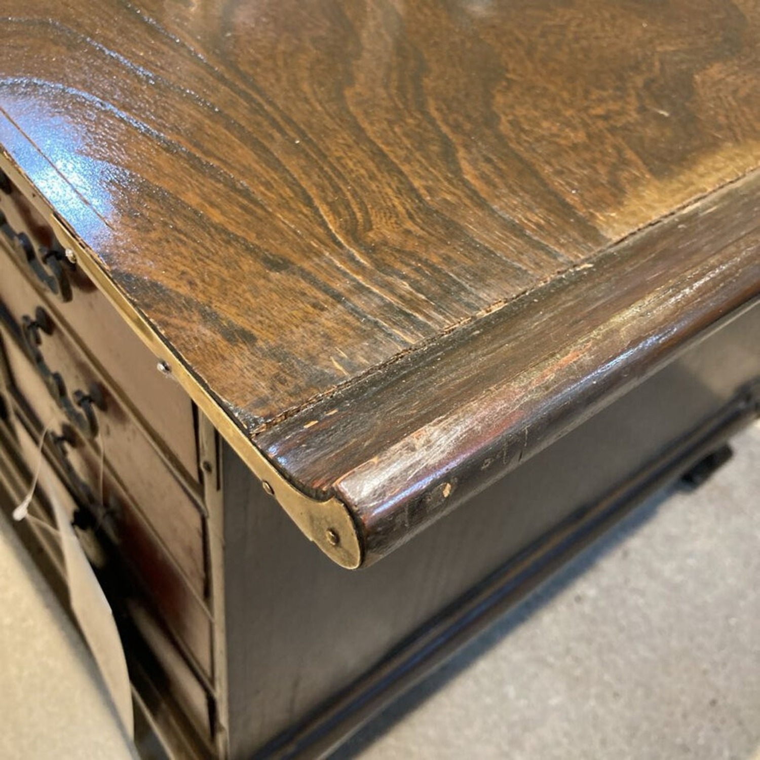 Hand Painted Tibetan w Drawers Coffee Table - image-12