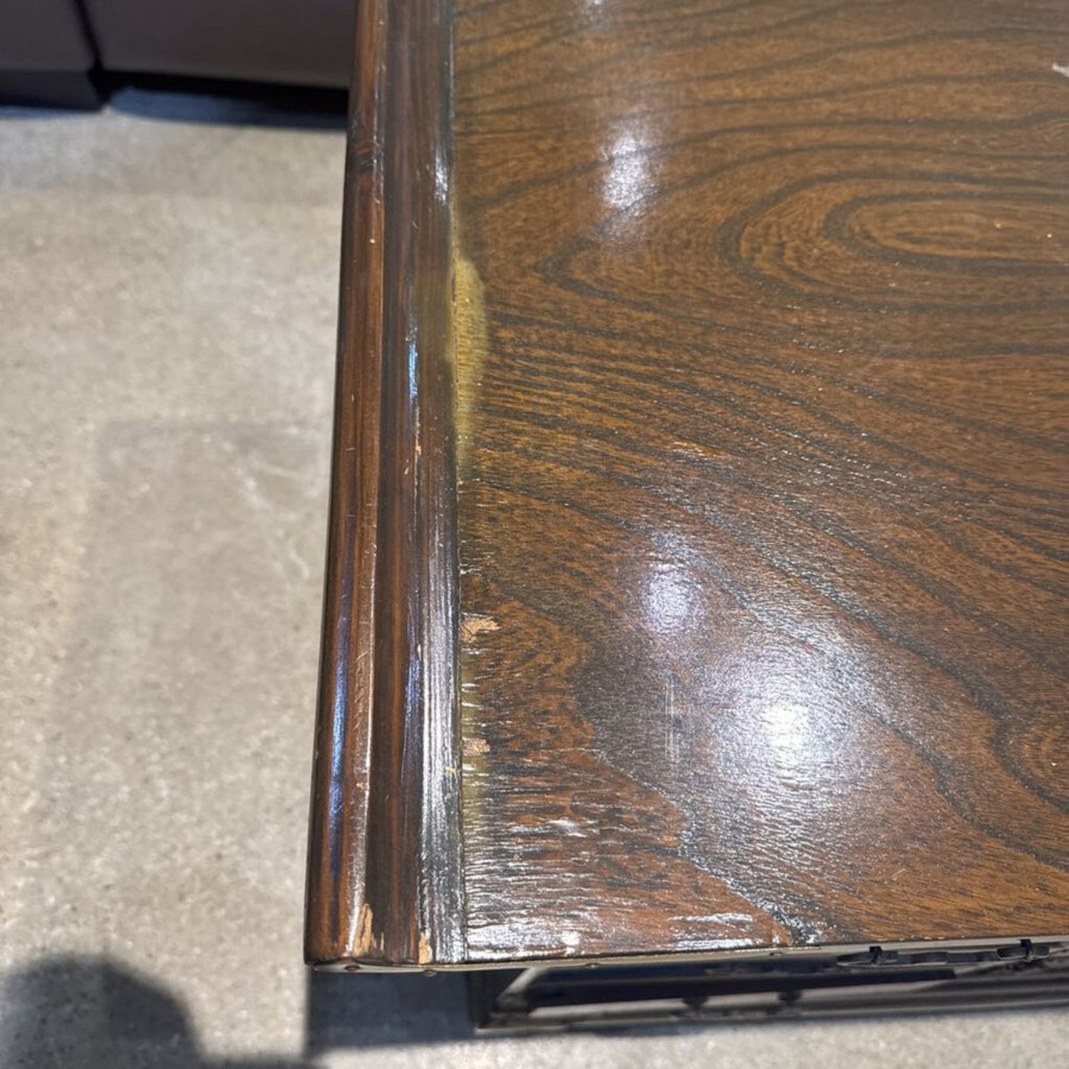 Hand Painted Tibetan w Drawers Coffee Table - image-10