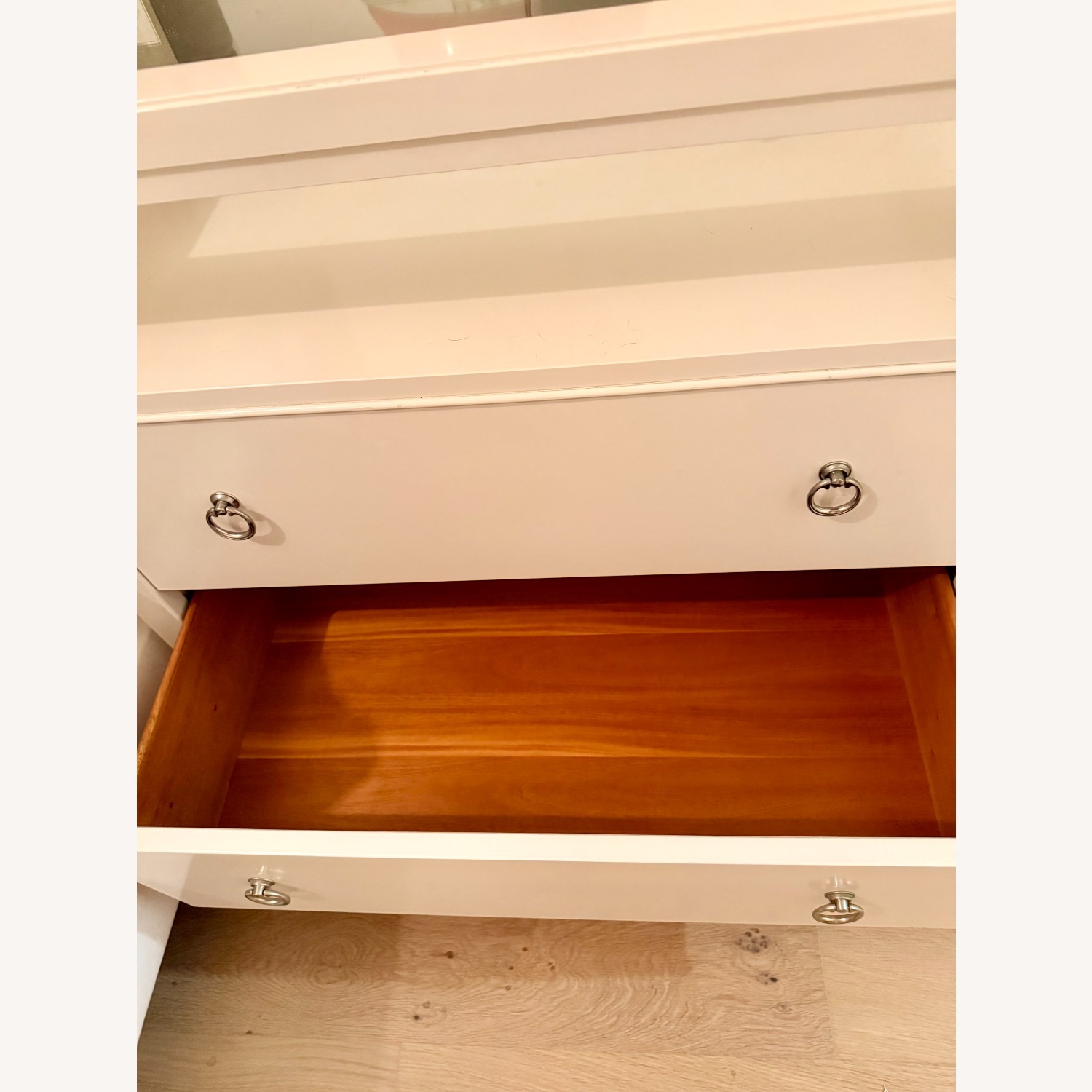 Ethan Allen Heston White Nightstand - Pair - image-10
