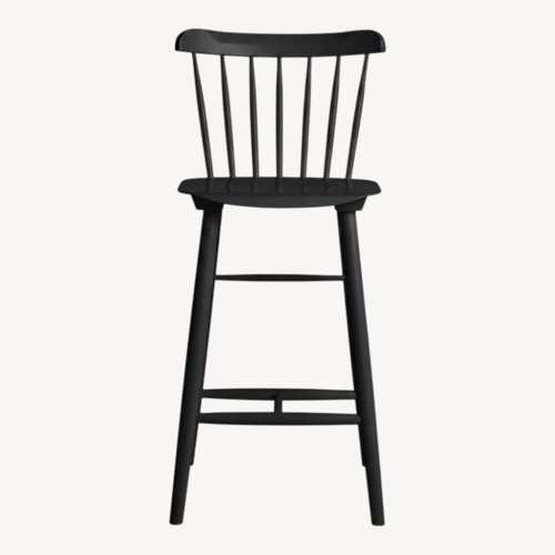 Used Design Within Reach Exclusive Black Ton Salt Stool Set of 2  for sale on AptDeco