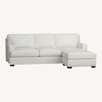Pottery Barn Townsend Natural Fabric 3+ Seater Sofa