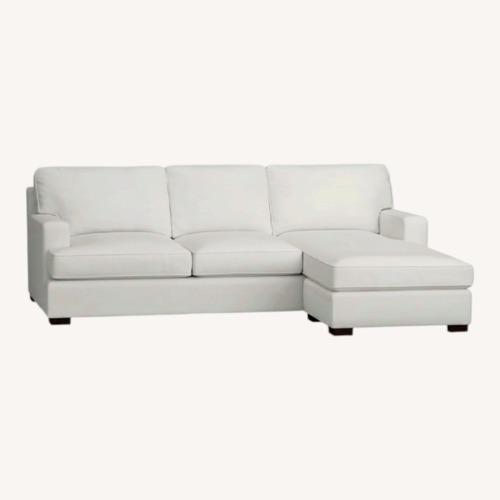 Used Pottery Barn Townsend Natural Fabric 3+ Seater Sofa for sale on AptDeco