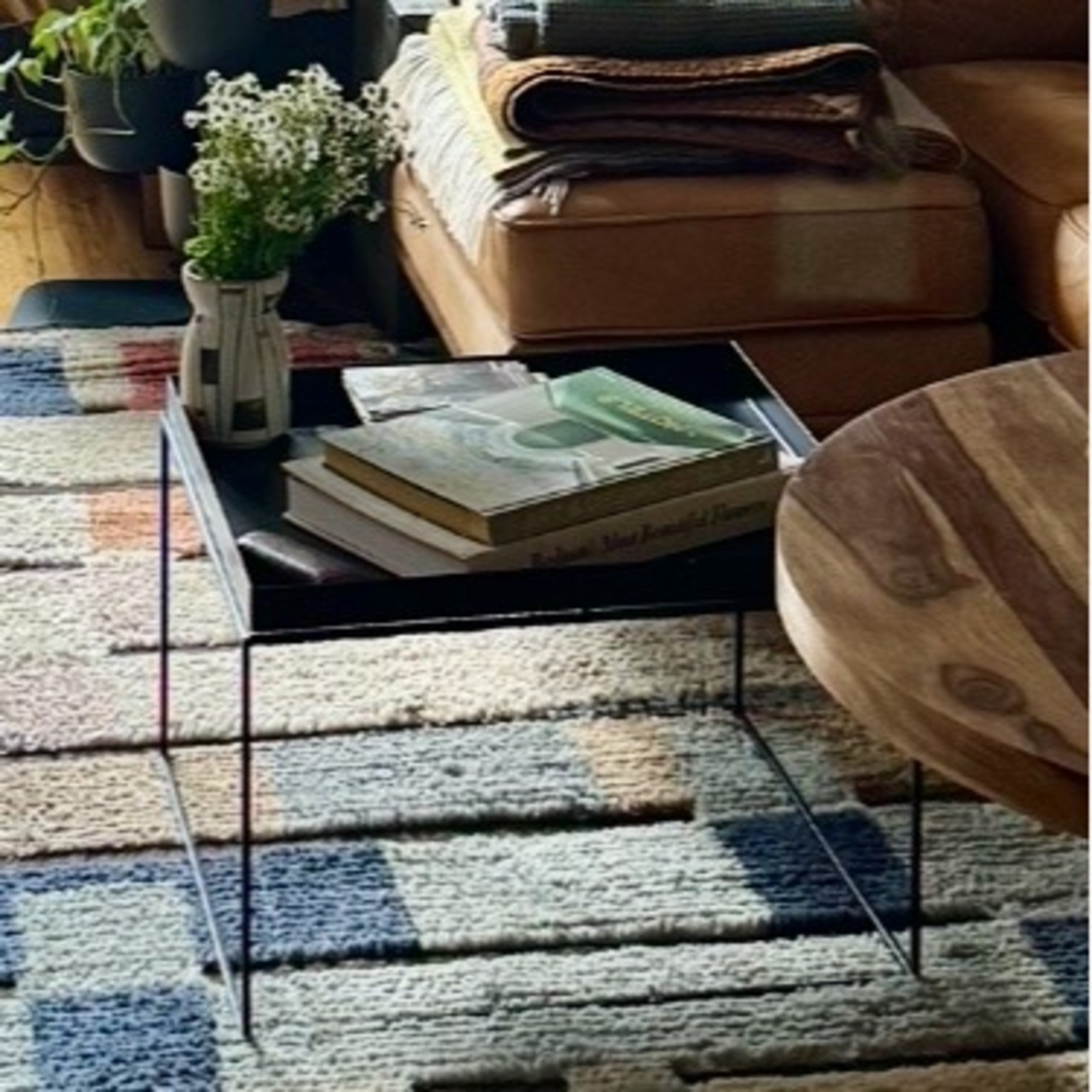 Design Within Reach Matte Black Tray Coffee Table  - image-3