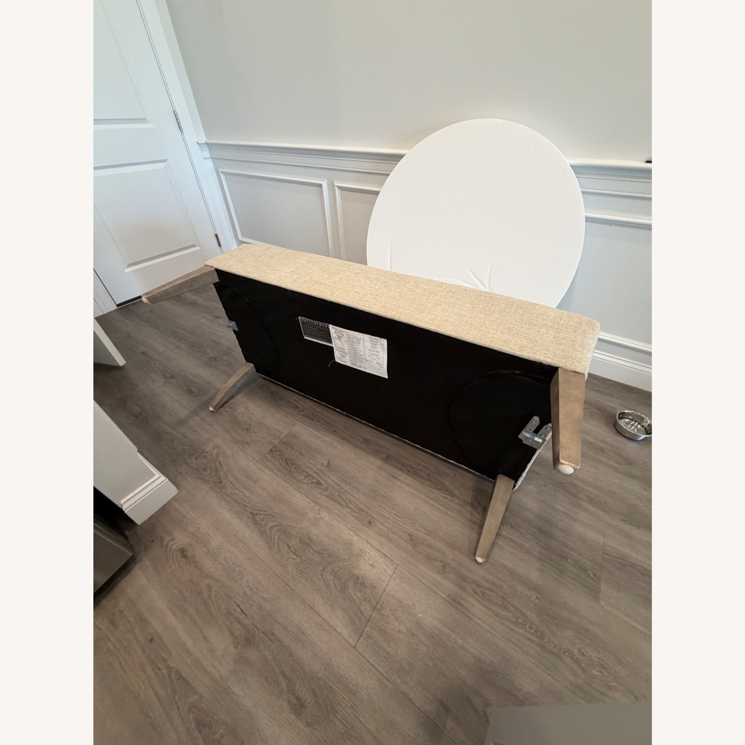 Pottery Barn Natural Modular Upholstered Banquette - image-3