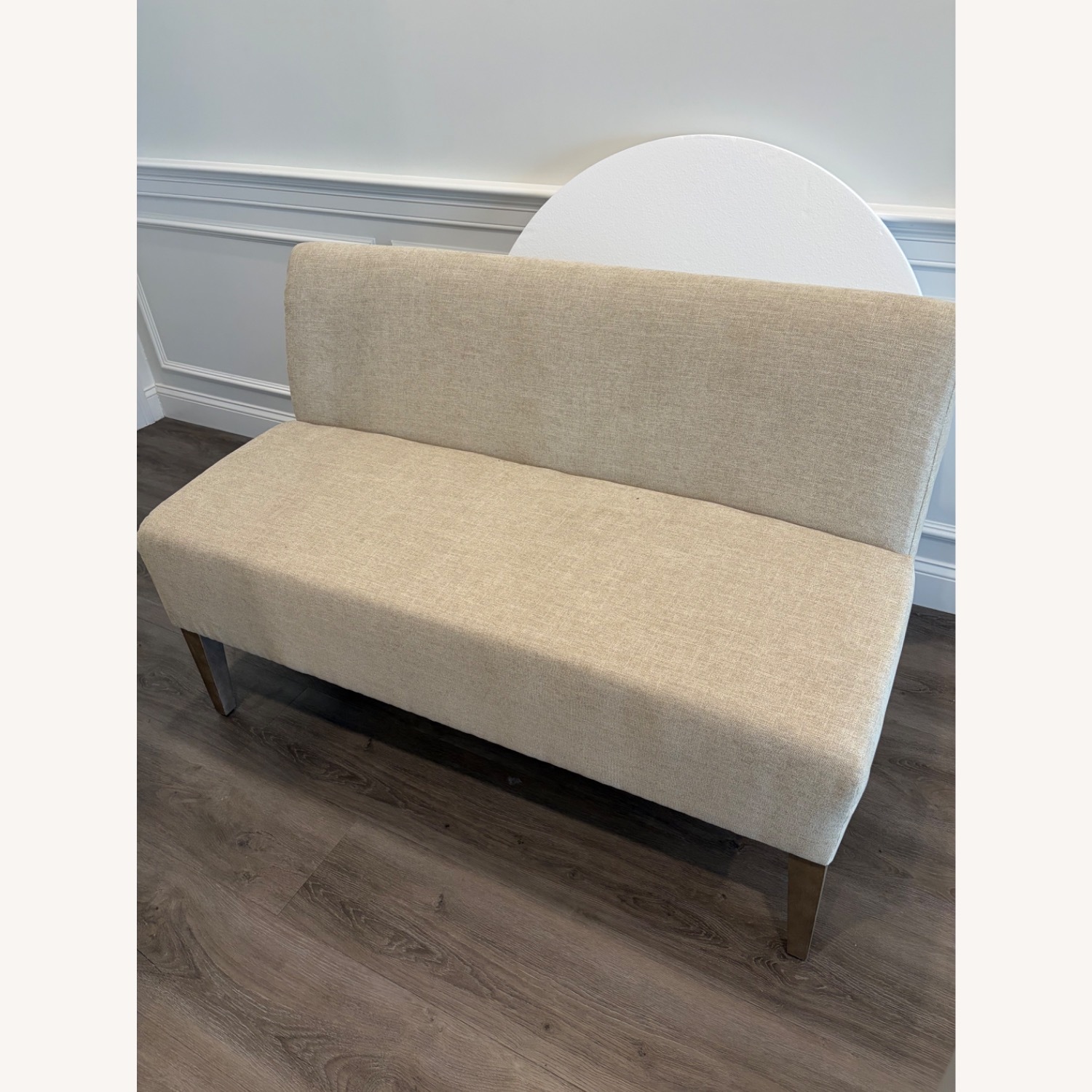 Pottery Barn Natural Modular Upholstered Banquette - image-6