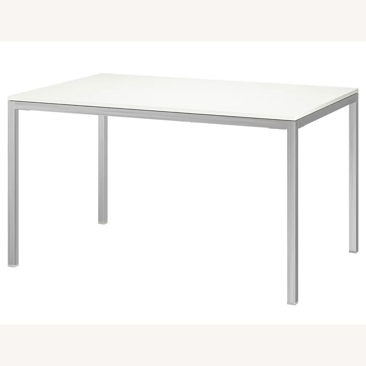 IKEA Torsby Glass and Chrome Dining Table - image-3