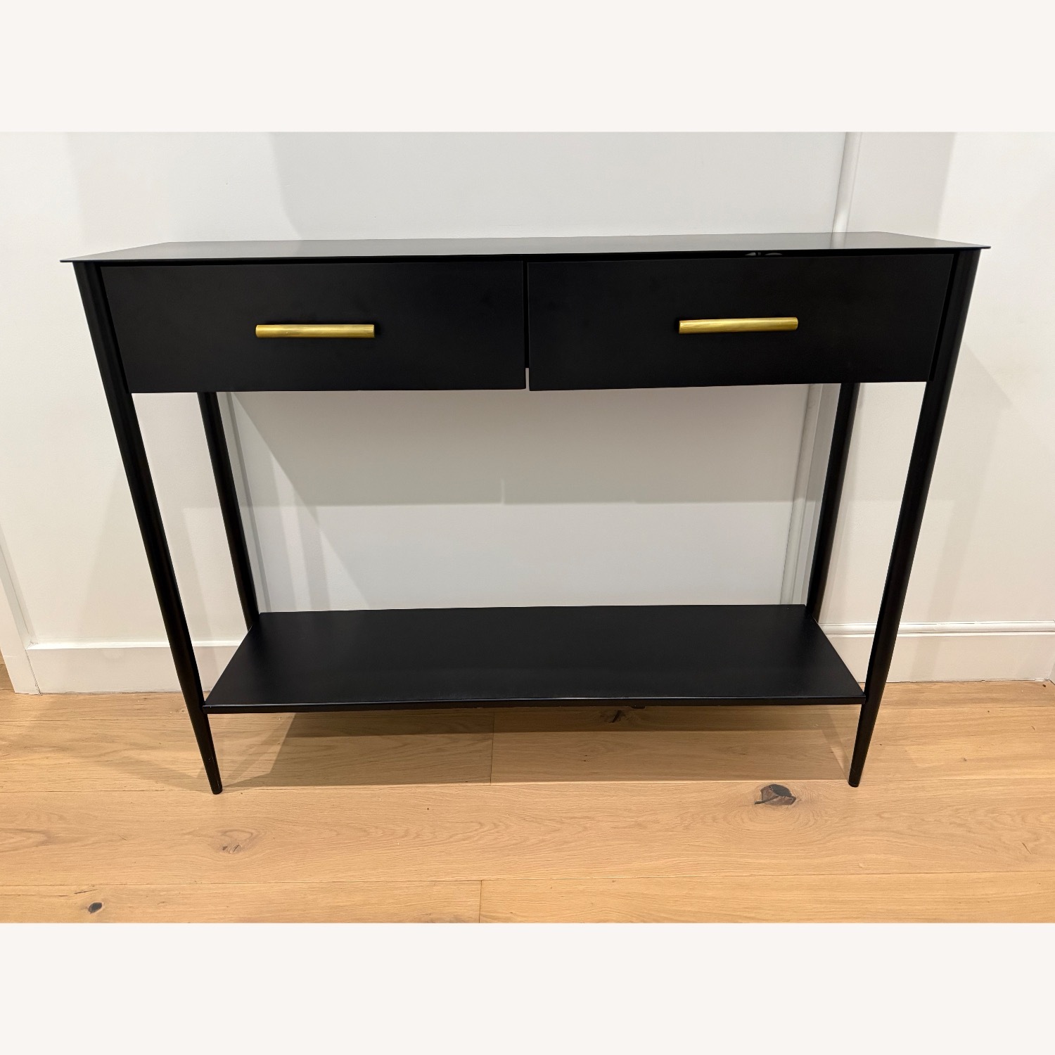 West Elm Metalwork Console Table - image-1