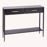 West Elm Metalwork Console Table