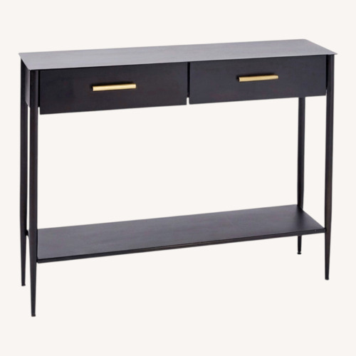Used West Elm Metalwork Console Table for sale on AptDeco