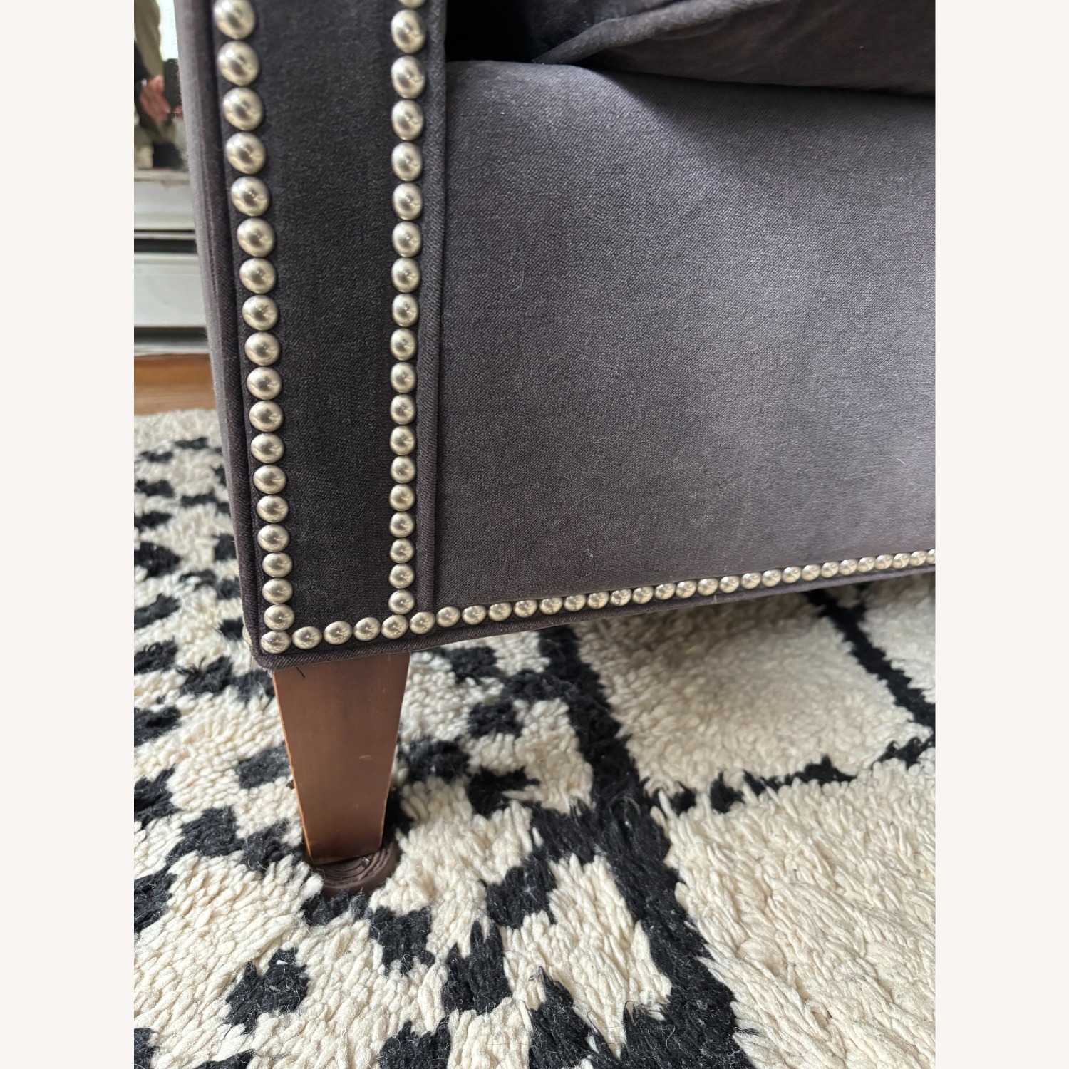 ABC Carpet and Home Cobble Hill Dark Gray Sofa - image-6