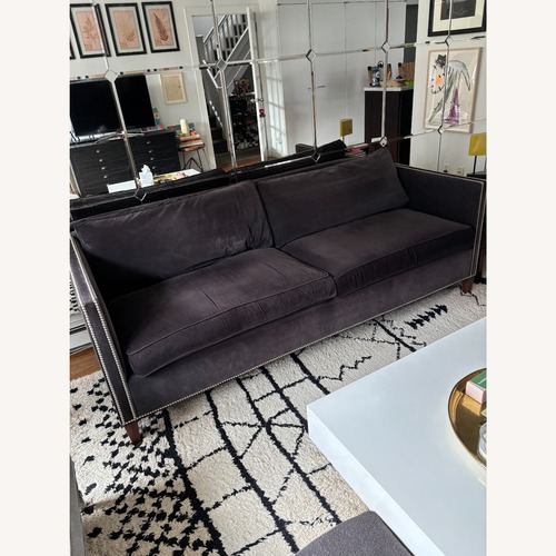 Used ABC Carpet and Home Cobble Hill Dark Gray Sofa for sale on AptDeco