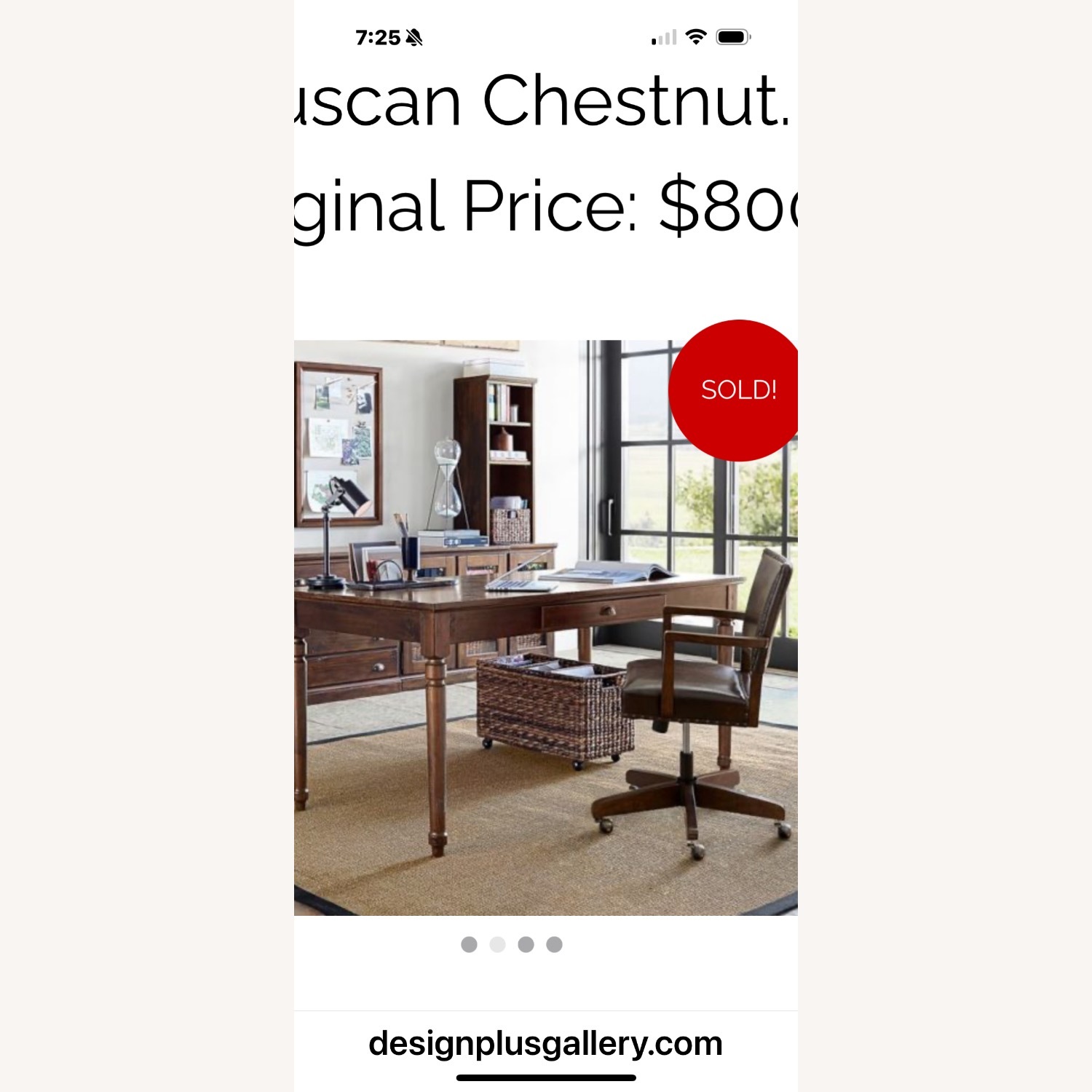 Pottery Barn Printer's  Writing Desk - image-7