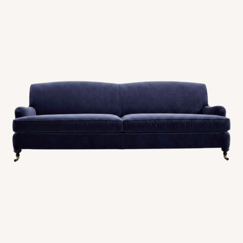 Used Mitchell Gold + Bob Williams London Blue 2 Seater Sofa for sale on AptDeco