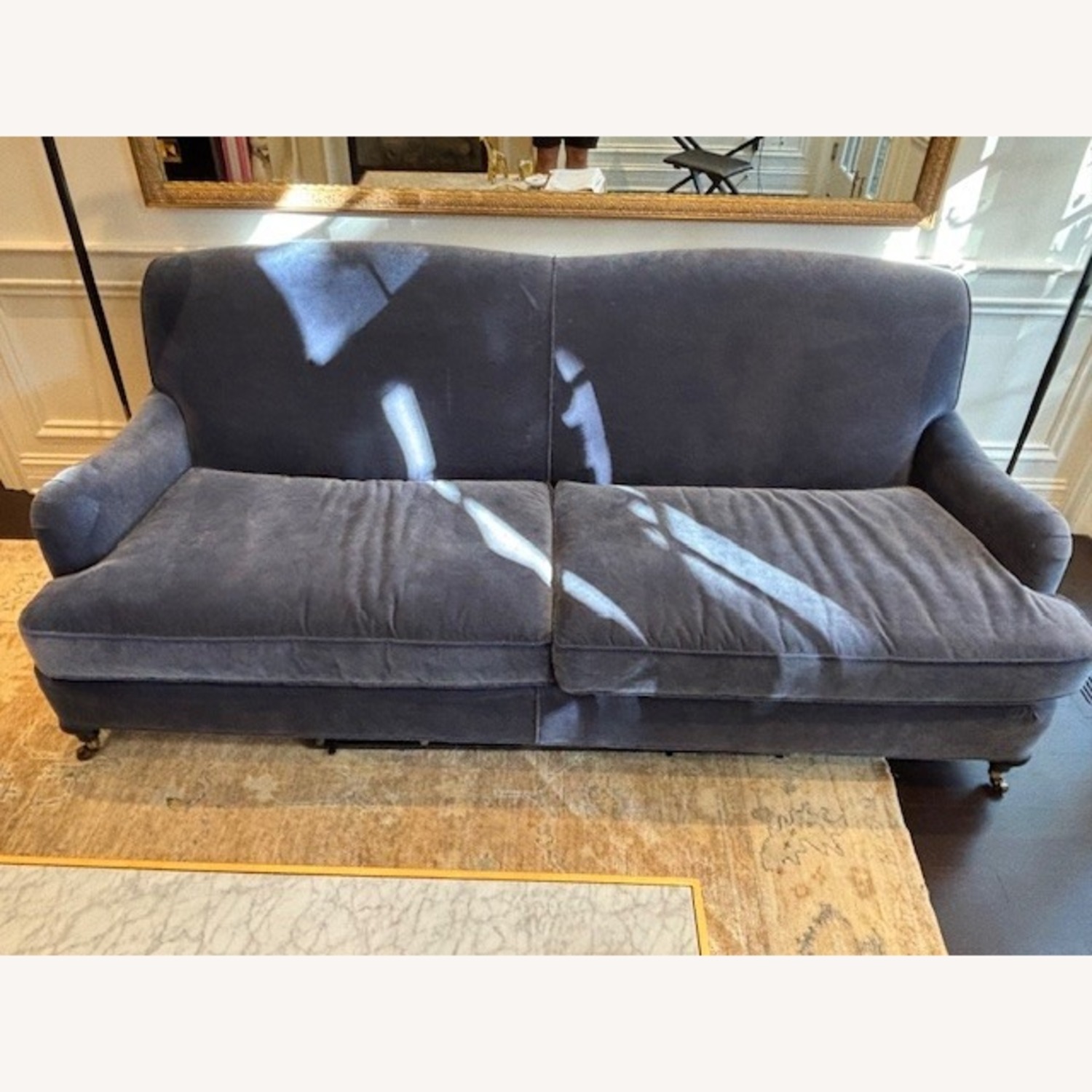 Mitchell Gold + Bob Williams London Blue 2 Seater Sofa - image-4