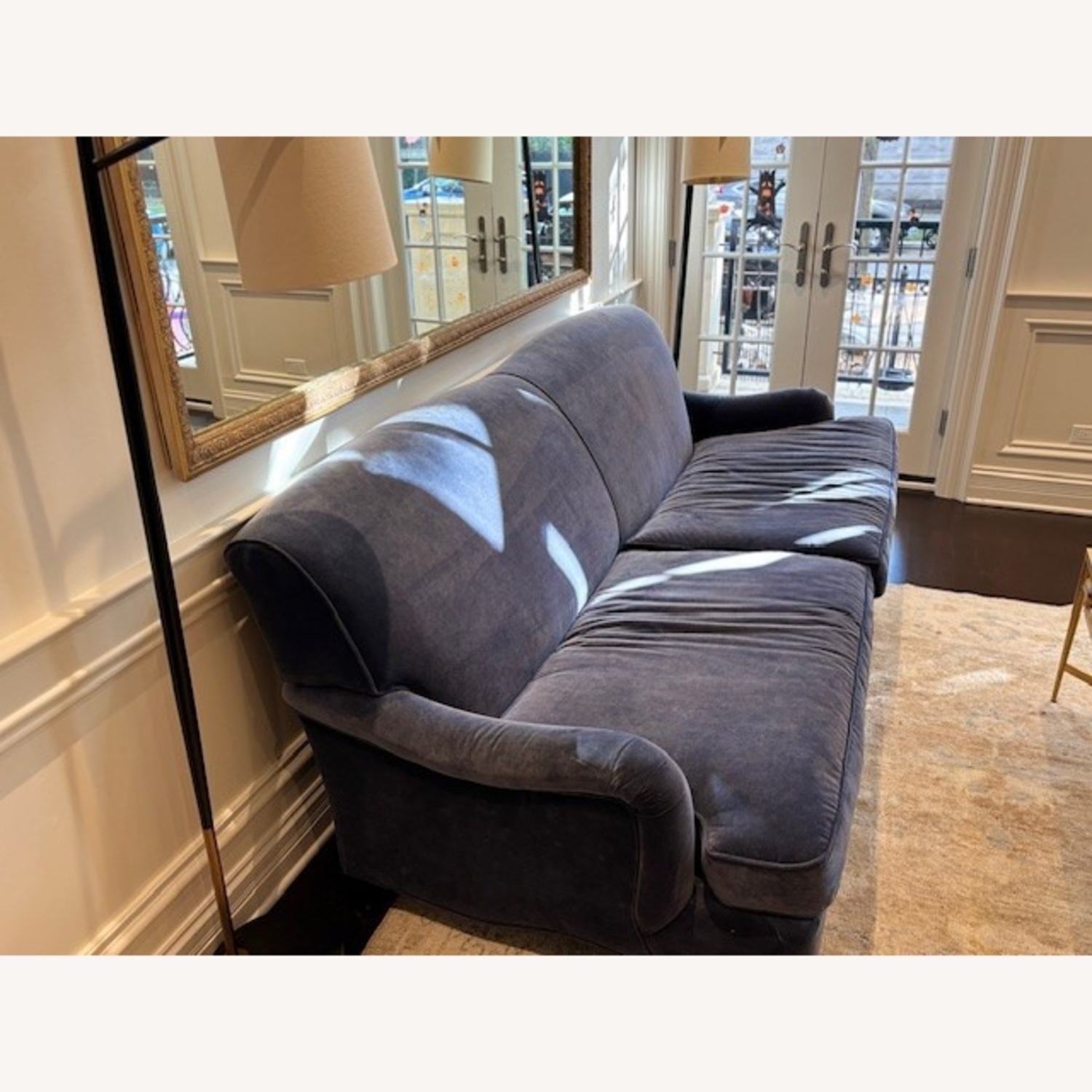 Mitchell Gold + Bob Williams London Blue 2 Seater Sofa - image-2