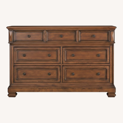 Used Legacy Classic Furniture Dark Brown Wood Dresser for sale on AptDeco