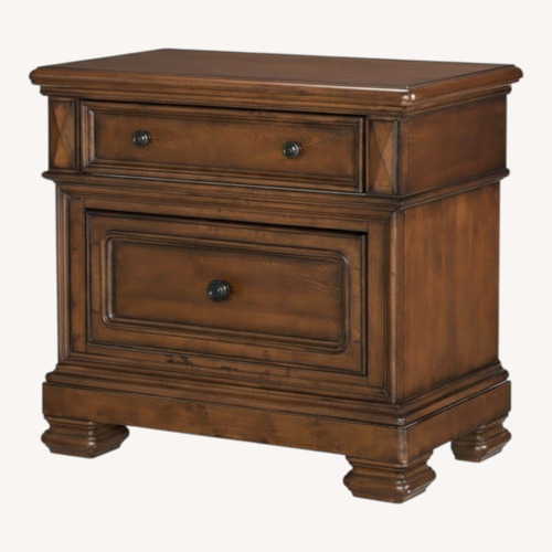 Used Legacy Classic Furniture Dark Brown Nightstand for sale on AptDeco