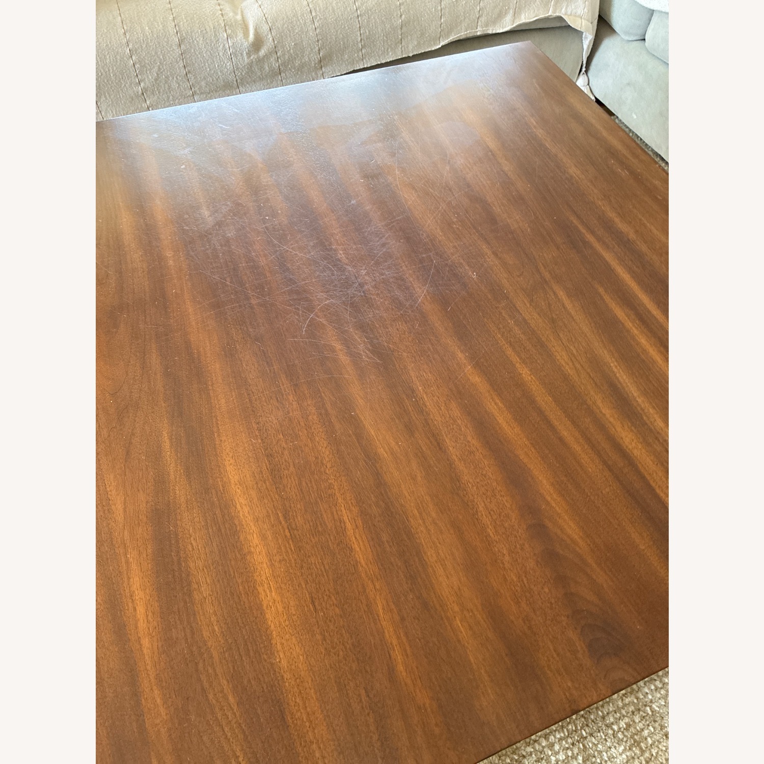West Elm Enzo Dark Brown Coffee Table - image-5