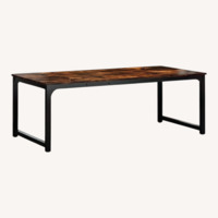 Wayfair Dark Brown Wood Dining Table
