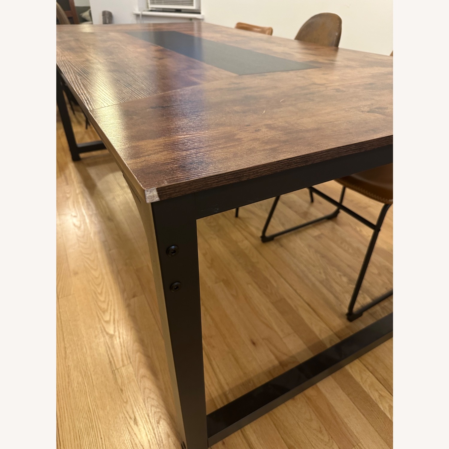 Wayfair Dark Brown Wood Dining Table - image-4