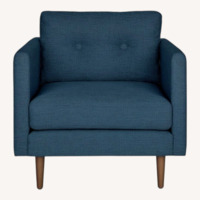 Article Anton Blue Armchair