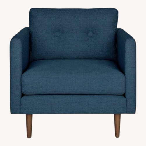 Used Article Anton Blue Armchair for sale on AptDeco