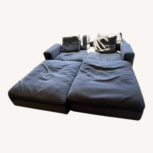 Used Dark Gray Fabric 3+ Piece Sectional for sale on AptDeco