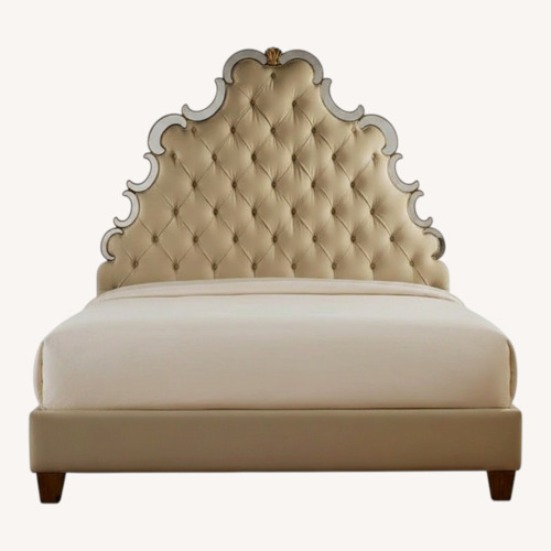 Used Hooker Furniture Sanctuary King Headboard  for sale on AptDeco