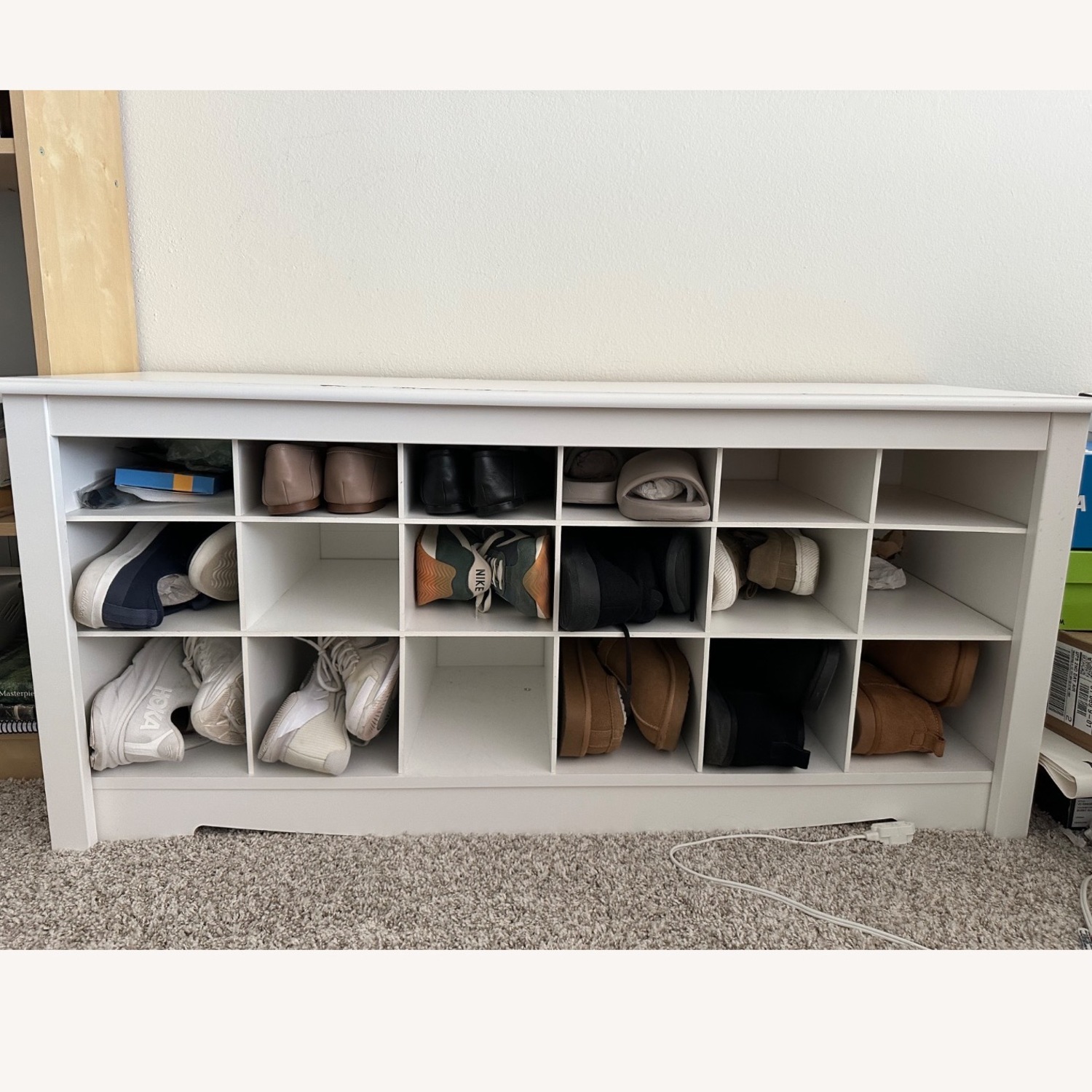Wayfair Latitude Run Shoe Storage Bench - image-1