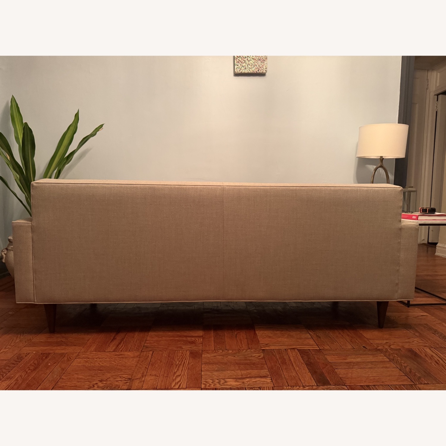 Design Within Reach Bantam Natural Fabric 3+ Seater Sofa - image-2