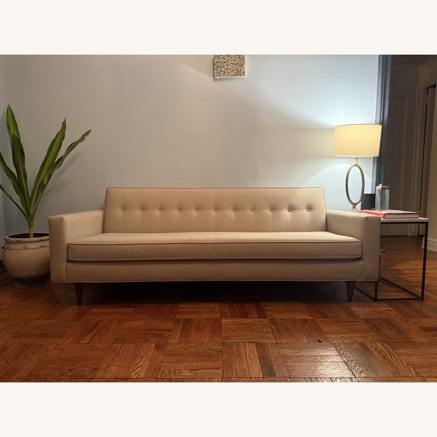 Design Within Reach Bantam Natural Fabric 3+ Seater Sofa - image-1