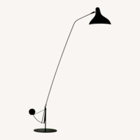 Mantis Bs1 Black Stainless Steel Floor Lamp