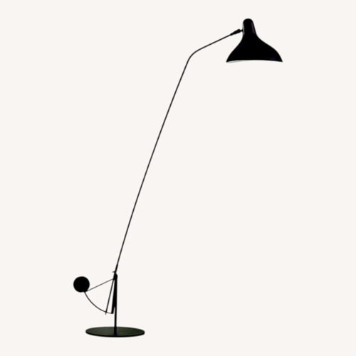Used Mantis Bs1 Black Stainless Steel Floor Lamp for sale on AptDeco