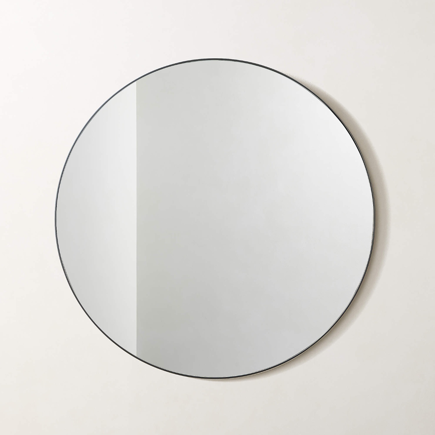 CB2 Infinity Black Aluminum Wall Mirror - image-5